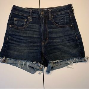 American Eagle hi-rise shorts